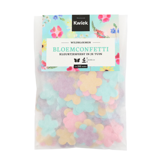 Kwiek BloemConfetti -&nbsp;circa 250 stuks 