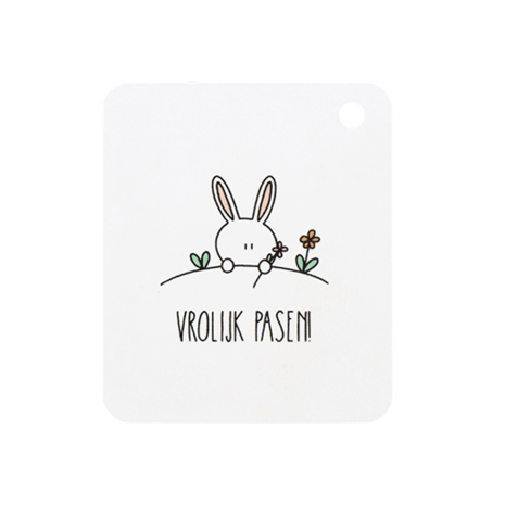 Label - Vrolijk Pasen | 50 x 60 mm